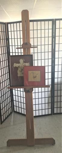 Easel and Two Pictures https://ctbids.com/#!/description/share/274906