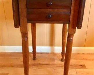 Antique Dropleaf Table https://ctbids.com/#!/description/share/274942