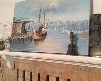 original ship painting