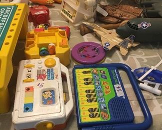 Fisher Price and Texas Instruments toys and games
