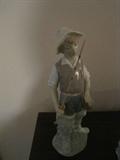 Lladro boy The Fisher Boy