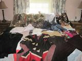 Jackets, shell tops and slacks, Other good clothing also in size 10 -12
shoes- 8M   (Chico clothes sold today).
