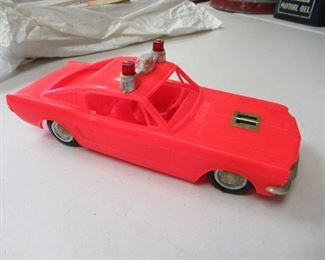 Vintage toys , police car