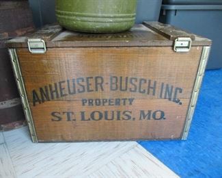 Anheuser Busch Beer Crate