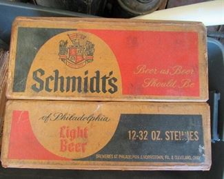 Schmidt's Beer Display Box
