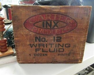 Ink Wooden Crate