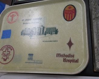 hospital  trays