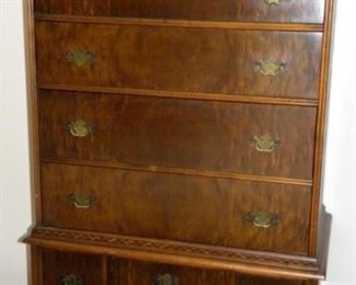 Antique Lammert's Furniture - Tall Chest