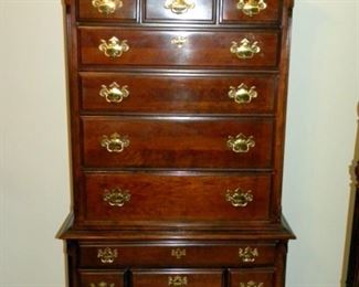 Lexington Furniture Chippendale Style Tall Chest