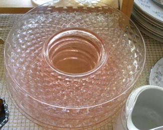 Pink Depression Glass