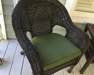 Resin Wicker Chair $ 58.00