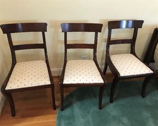 Set of 6 Dining Chairs - $ 40.00 each or $ 280.00 for the set.