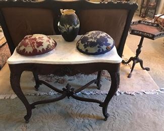 ANTIQUE HAND CARVED TABLE
