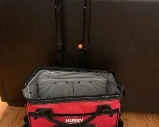 husky telescoping handle tool bag