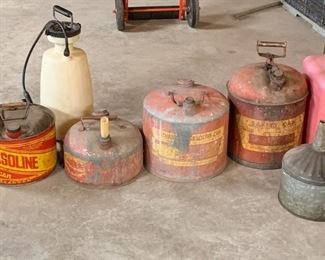vintage gas cans