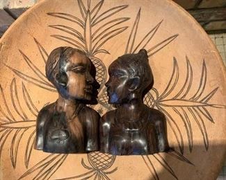 wood carvings from Sierra Leone West Africa