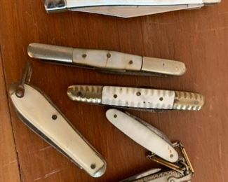 antique miniature knives