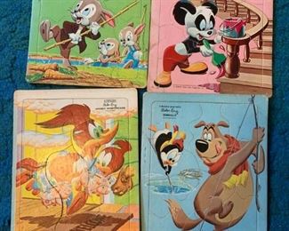 Walter Lantz puzzles to include Woody Woodpecker