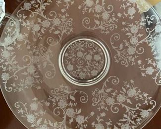 gorgeous etched dish