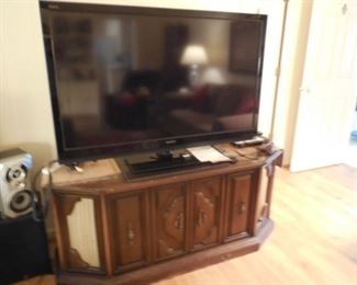 Large lat screen TV