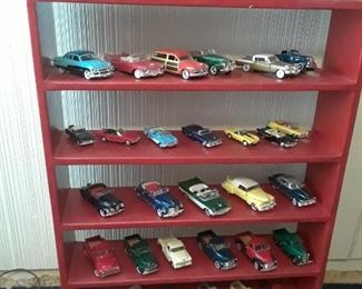 Model car collection.