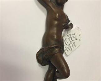 Deco   Bronze Nude Letter Opener