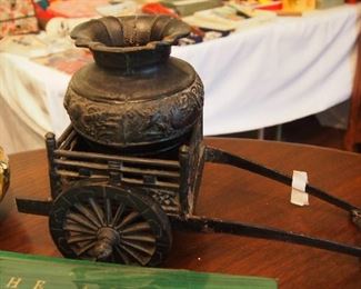 Nice Bronze Pot in Cart
