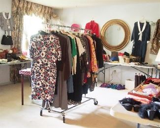 Vintage Clothes, purses, hats, belts, nighties, scarves, shoes and boots, so much WONDERFUL!  