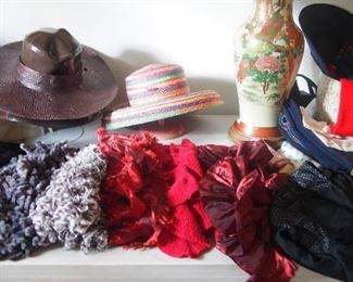 Vintage Scarves and Hats