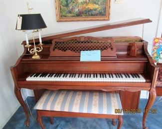 UPRIGHT PIANO BY KOHLER AND CAMPBELL, MODEL # 744806