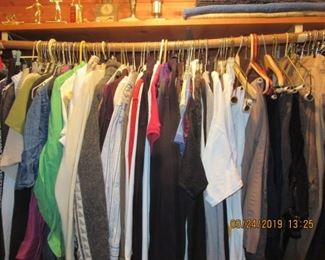 MORE CLOTHING, OH AND THERE ARE 5 MORE CLOSETS STILL TO ORGANIZE