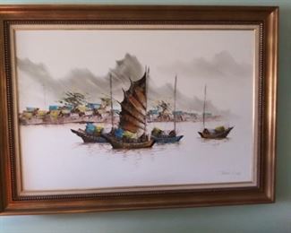 Tang Ping Oil Painting