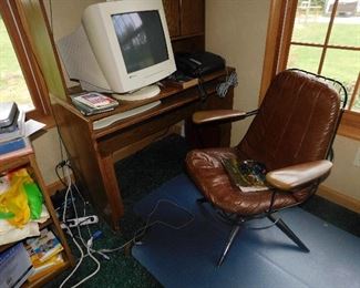 Computer Stand and Chair