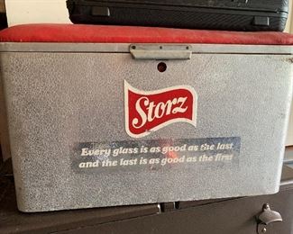 Vintage Storz Aluminum Cooler