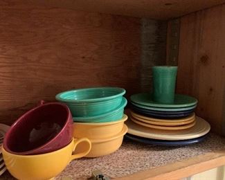 Fiesta Ware Dishes