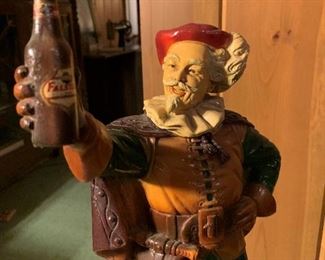 Vintage Falstaff Beer Advertising Bottle Display