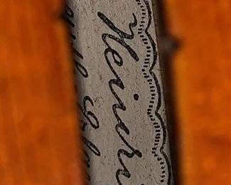 Violin by Ernst Heinrich Roth/Bubenreuth-Erlangen - Reproduction of Josef Guarnesisus circa 1734