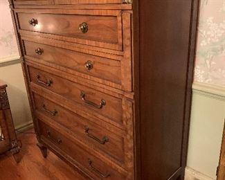 MCM Lauria Kent-Coffey Locking Tall Boy Dresser