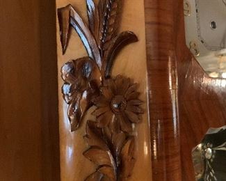 French Carillon Romanet Morbier Clock