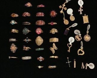 10K and 14K Gold Rings