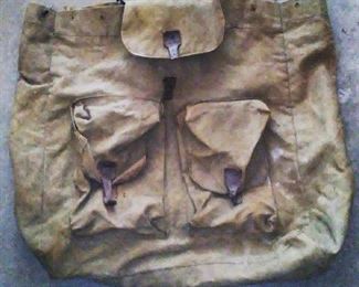 WW2 German field ruck sack. 