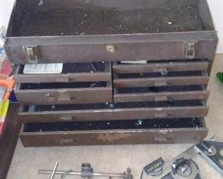 Antique toolbox.