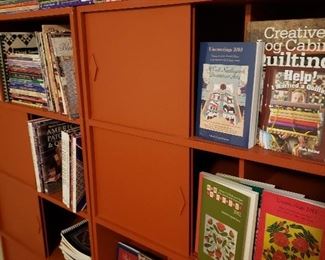 Hundreds of quilting books