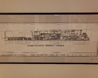 Lionel train mechanical drawing