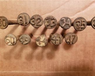 Antique RR Nails