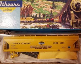 Very Rare Irvin Athearn tribute HO train car