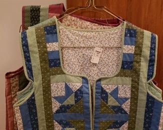 Quilted vests