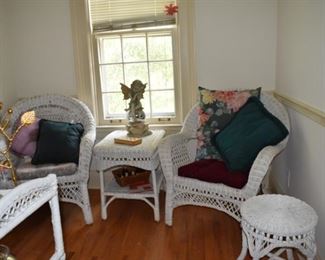 Wicker Chairs, Wicker Table, Checkers & Boards, Garden Angel, Throw Pillows