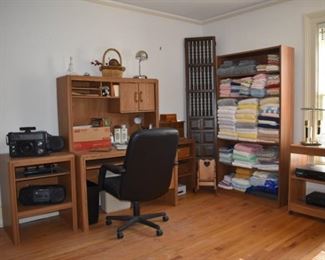 Electronics, Cameras, Linens, Rm Divider, Regency Short Wave Radio, Sony Radios, Office Supplies