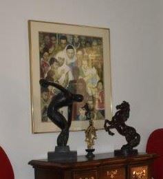 Norman ROckwell Children of the World, Disc Thrower, Ivory Figurine, Austin Bronze Horse